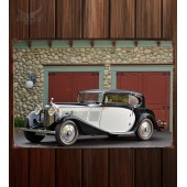 Металлическая табличка Rolls-Royce 20 25 Sports Coupe by J. Gurney Nutting & Co. Ltd.